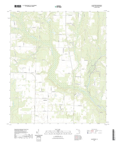 United States Geological Survey Allentown, FL (2021, 24000-Scale) digital map