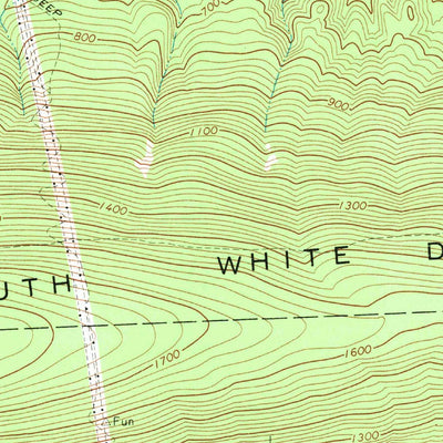 United States Geological Survey Allenwood, PA (1965, 24000-Scale) digital map