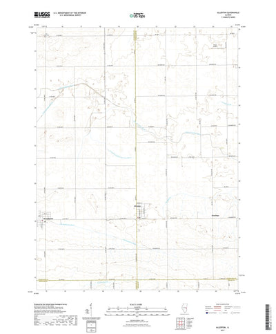 United States Geological Survey Allerton, IL (2021, 24000-Scale) digital map