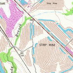 United States Geological Survey Alleyton, TX (1958, 24000-Scale) digital map