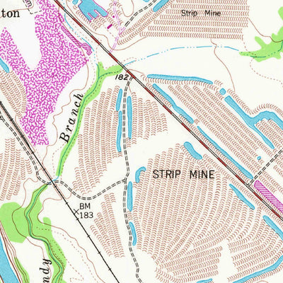 United States Geological Survey Alleyton, TX (1958, 24000-Scale) digital map