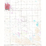 United States Geological Survey Alliance East, NE (1947, 24000-Scale) digital map