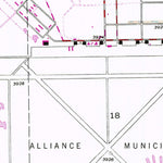 United States Geological Survey Alliance East, NE (1947, 24000-Scale) digital map