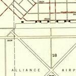 United States Geological Survey Alliance East, NE (1948, 24000-Scale) digital map