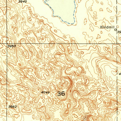 United States Geological Survey Alliance East, NE (1948, 24000-Scale) digital map