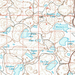 United States Geological Survey Alliance, NE (1985, 100000-Scale) digital map