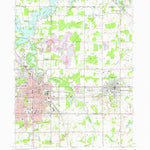 United States Geological Survey Alliance, OH (1966, 24000-Scale) digital map