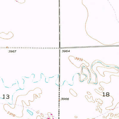 United States Geological Survey Alliance West, NE (1947, 24000-Scale) digital map