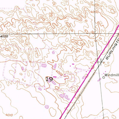 United States Geological Survey Alliance West, NE (1947, 24000-Scale) digital map