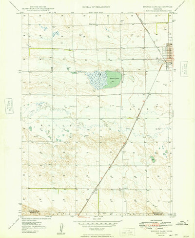United States Geological Survey Alliance West, NE (1949, 24000-Scale) digital map