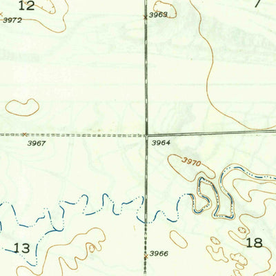 United States Geological Survey Alliance West, NE (1949, 24000-Scale) digital map