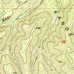 United States Geological Survey Allie Canyon, NM (1999, 24000-Scale) digital map