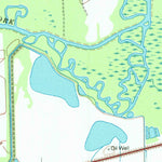 United States Geological Survey Alligator Hole Marsh, TX (1993, 24000-Scale) digital map