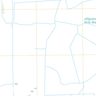 United States Geological Survey Alligator Hole Marsh, TX (2022, 24000-Scale) digital map