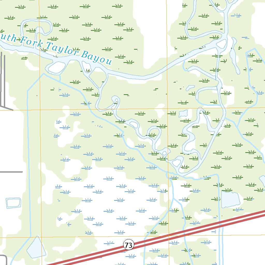 Alligator Hole Marsh TX 2022 - United States Geological Survey Alligator Hole Marsh Tx 2022 24000 Scale Digital Map 37039215181980 
