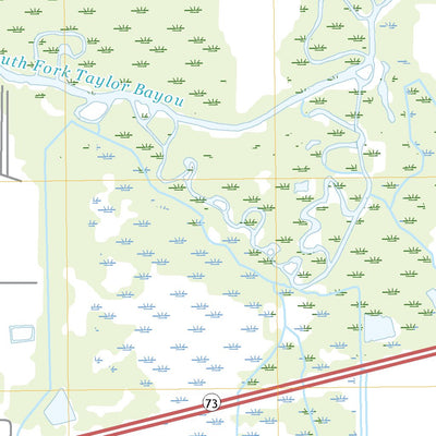 United States Geological Survey Alligator Hole Marsh, TX (2022, 24000-Scale) digital map