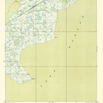 United States Geological Survey Alligator Point, LA (1949, 31680-Scale) digital map