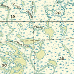 United States Geological Survey Alligator Point, LA (1949, 31680-Scale) digital map