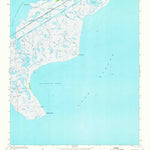 United States Geological Survey Alligator Point, LA (1956, 24000-Scale) digital map