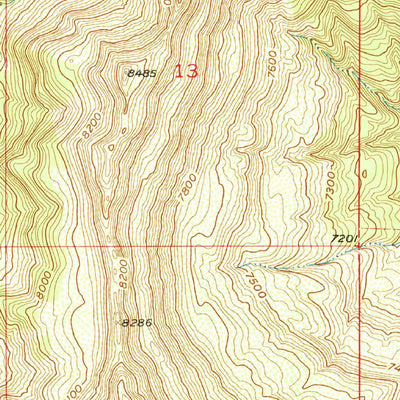 United States Geological Survey Allison, CO-NM (1954, 24000-Scale) digital map