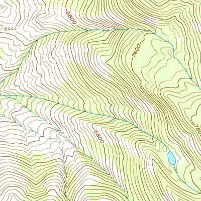 United States Geological Survey Allison Creek, ID (1962, 24000-Scale) digital map