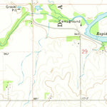 United States Geological Survey Allison, IA (1972, 24000-Scale) digital map