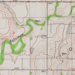 United States Geological Survey Allison, KS (1978, 24000-Scale) digital map