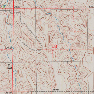 United States Geological Survey Allison, KS (1978, 24000-Scale) digital map
