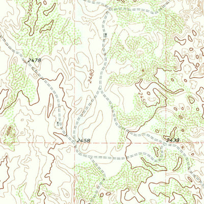 United States Geological Survey Allison SW, TX (1963, 24000-Scale) digital map