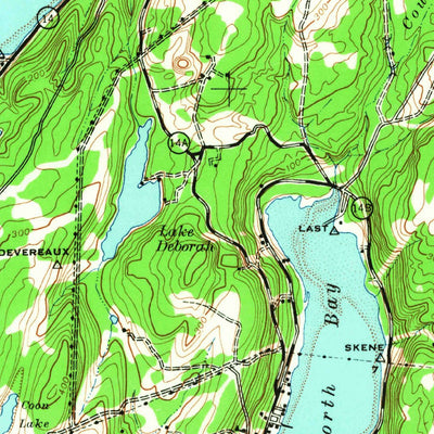 United States Geological Survey Allyn, WA (1938, 62500-Scale) digital map