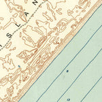 United States Geological Survey Allyns Bight, TX (1951, 24000-Scale) digital map