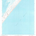 United States Geological Survey Allyns Bight, TX (1970, 24000-Scale) digital map