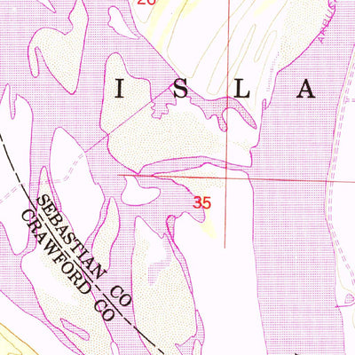 United States Geological Survey Alma, AR (1948, 24000-Scale) digital map