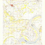United States Geological Survey Alma, AR (1951, 24000-Scale) digital map