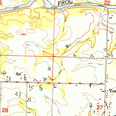 United States Geological Survey Alma, AR (1951, 24000-Scale) digital map