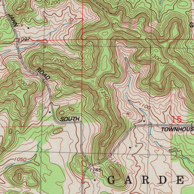 United States Geological Survey Alma Center, WI (1984, 24000-Scale) digital map