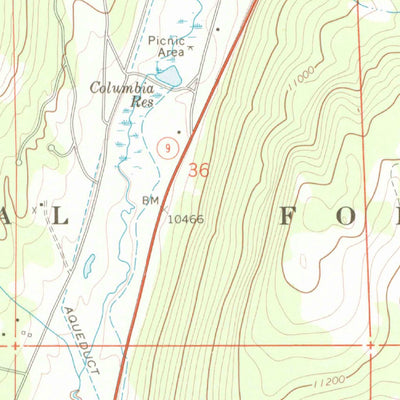 United States Geological Survey Alma, CO (1970, 24000-Scale) digital map
