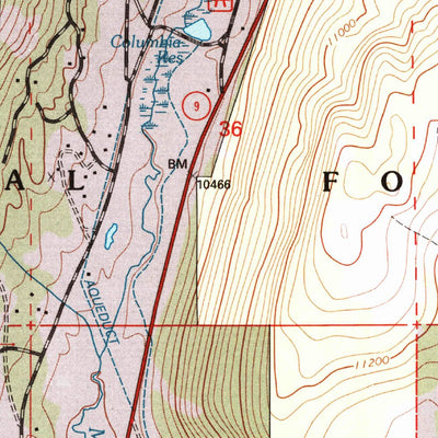 United States Geological Survey Alma, CO (1994, 24000-Scale) digital map