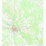 United States Geological Survey Alma, GA (1971, 24000-Scale) digital map