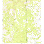 United States Geological Survey Alma Mesa, AZ-NM (1967, 24000-Scale) digital map