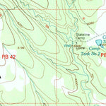 United States Geological Survey Alma Mesa, AZ-NM (1997, 24000-Scale) digital map