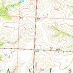 United States Geological Survey Alma, MO (1951, 24000-Scale) digital map