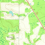 United States Geological Survey Alma NE, GA (1971, 24000-Scale) digital map