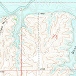 United States Geological Survey Alma, NE-KS (1974, 24000-Scale) digital map