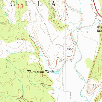 United States Geological Survey Alma, NM (1963, 24000-Scale) digital map