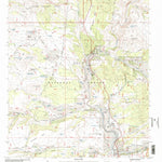 United States Geological Survey Alma, NM (1999, 24000-Scale) digital map