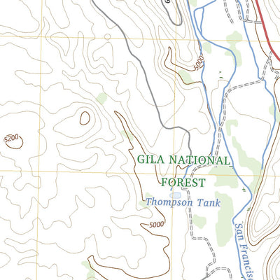 United States Geological Survey Alma, NM (2023, 24000-Scale) digital map