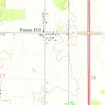 United States Geological Survey Alma North, MI (1973, 24000-Scale) digital map