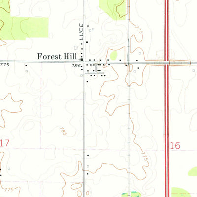 United States Geological Survey Alma North, MI (1973, 24000-Scale) digital map