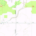 United States Geological Survey Alma South, MI (1973, 24000-Scale) digital map